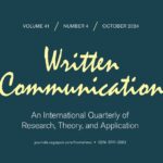 Journal paper published in Written Communication